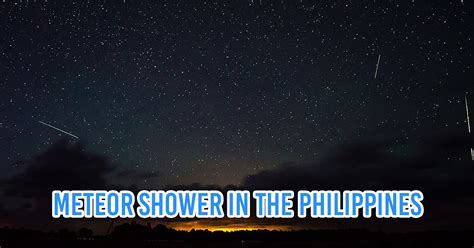 meteor shower 2024 philippines